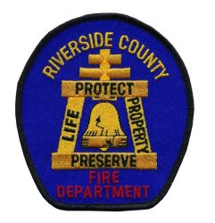 RIVERSIDE COUNTY FIRE DEPARTMENT Patch